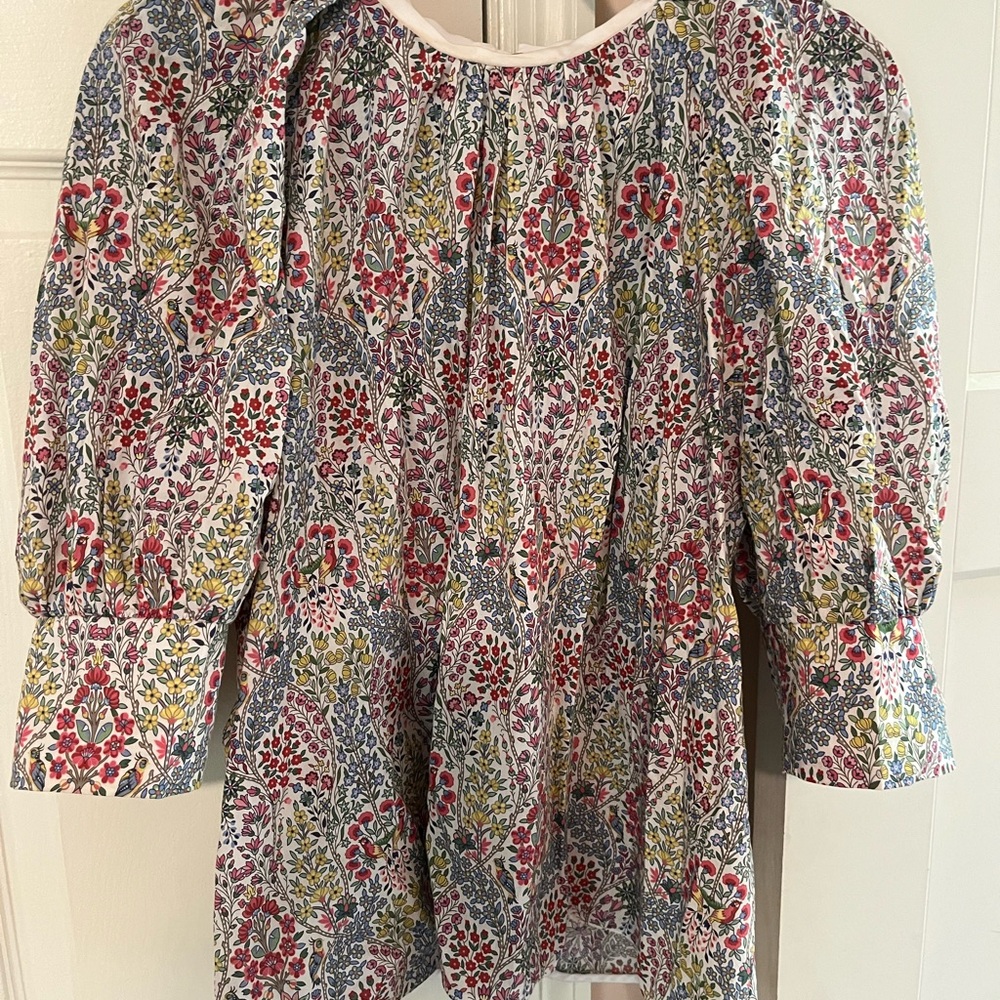 Floral Print Women's Blouse